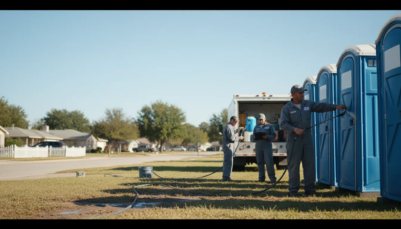 Long-Term Portable Toilet Rental in Chester, MD near me
